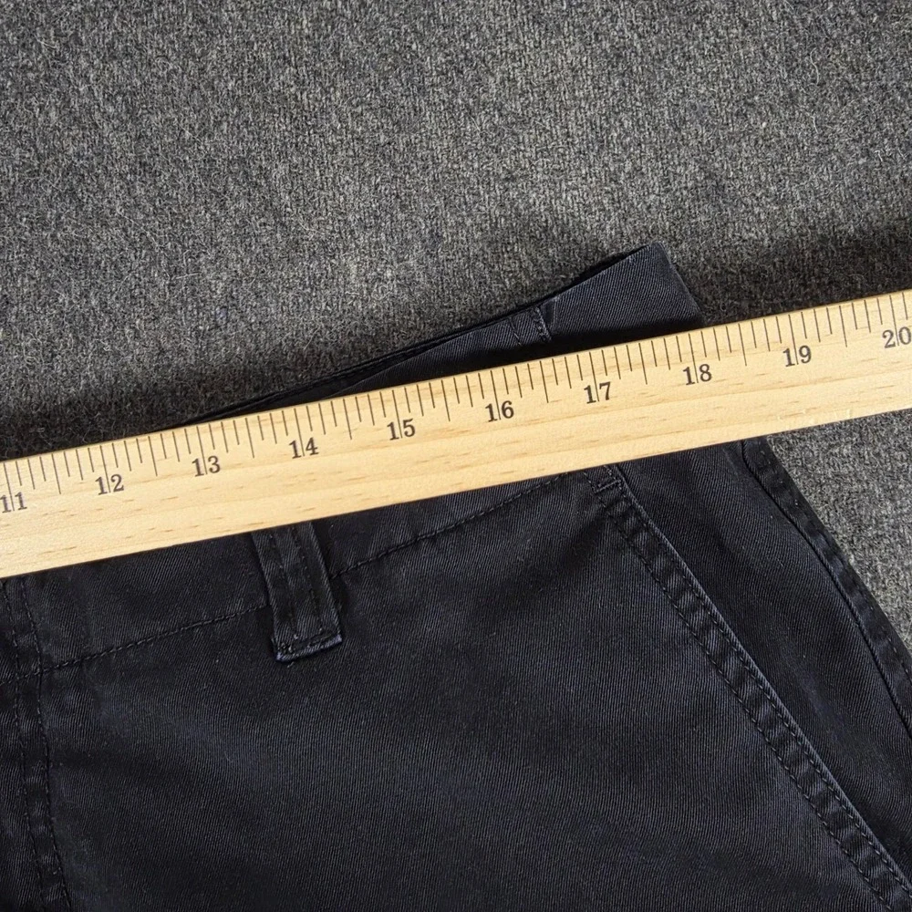 VTG Banana Republic Relaxed Fit Cargo Pants‎ Mens 36x33 Black Cotton Twill Y2K